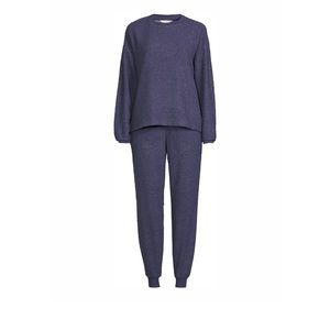 Secret Treasures Long Sleeve Pajamas (Women's) 2 Piece Set Dark Iris Medium NWT